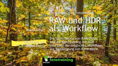 RAW HDR Fotolektion online