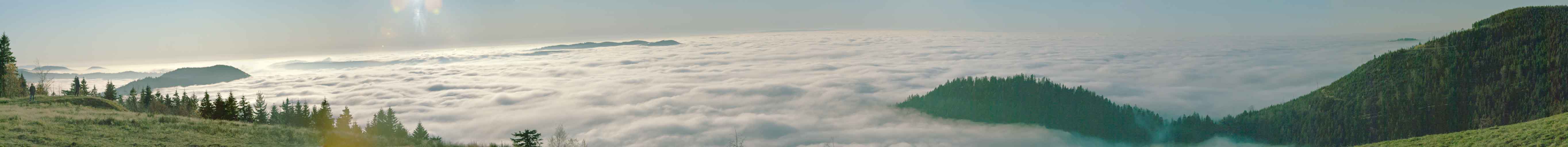 Nebelmeer Panorama