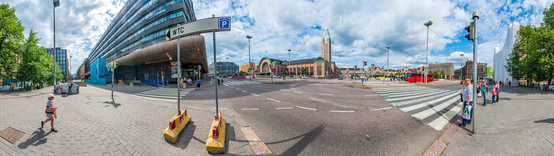 Helsinki Bahnhof Panorama
